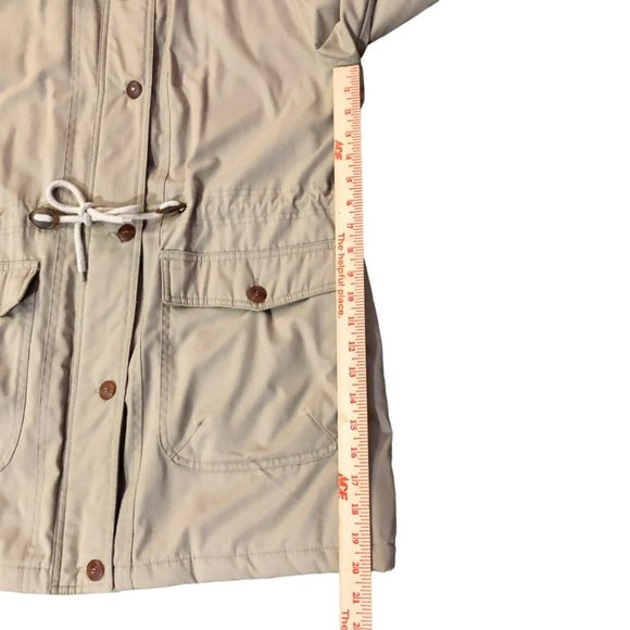 Vintage Cabin Creek Coat Womens M (10-12) Used Tan Lined Some Staining - Picture 12 of 16